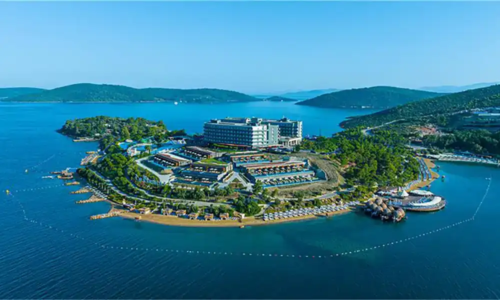 La blanche Island Bodrum